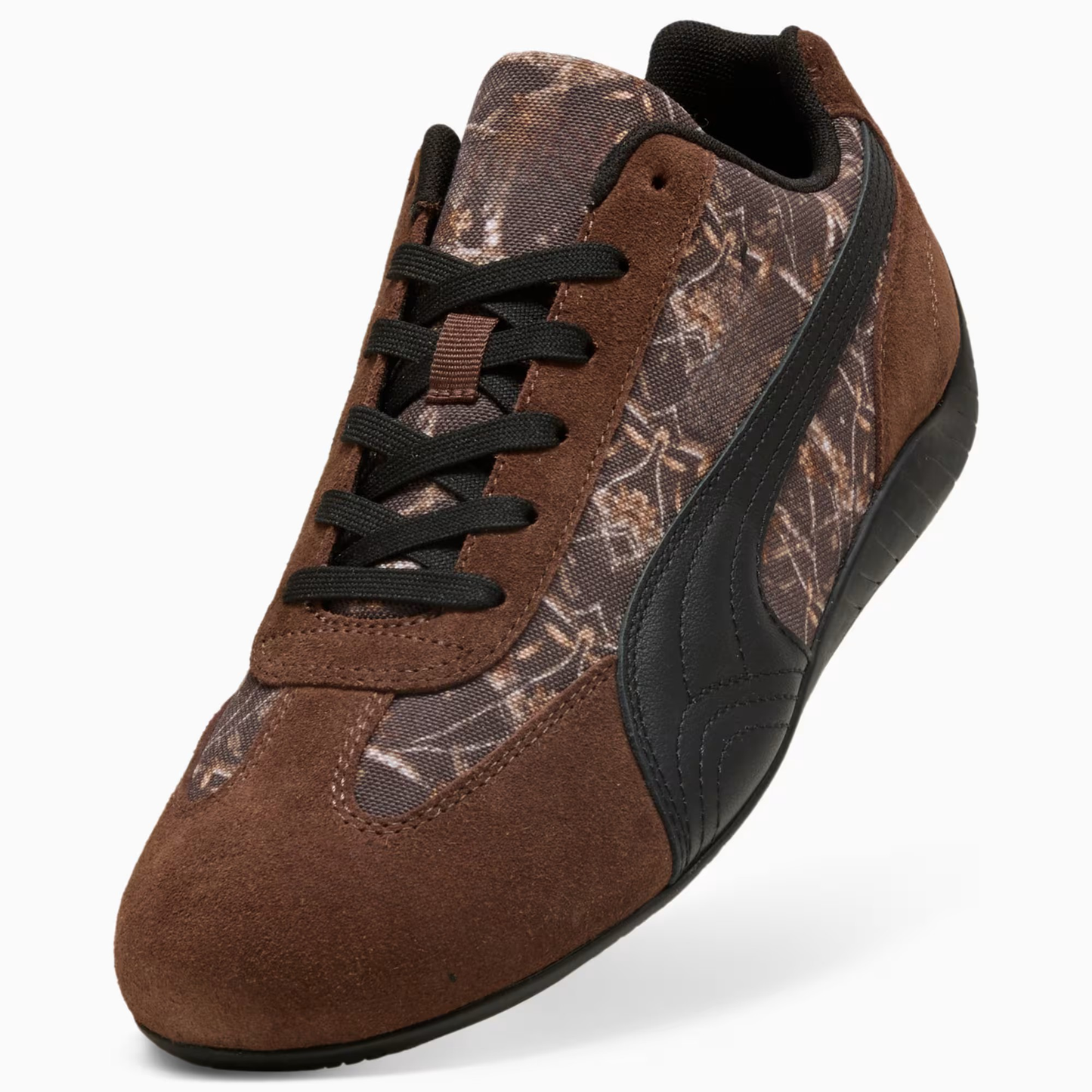 Supercat Camo Sneakers Unisex Espresso Brown Black