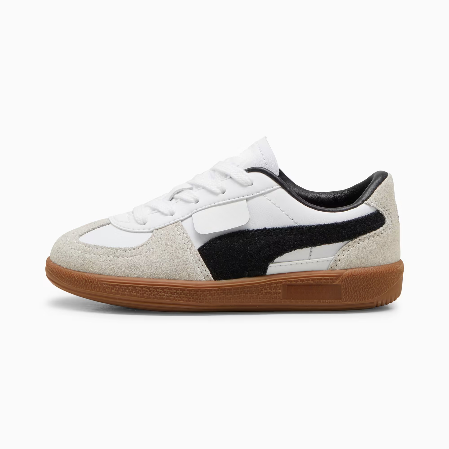 Palermo Leather Sneakers Kids White Vapor Gray Gum