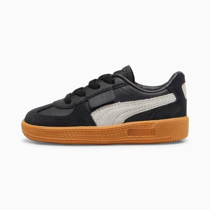 Palermo Leather Sneakers Toddler Black Feather Gray Gum
