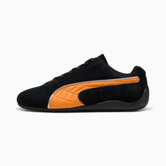 RACING Supercat Sneakers Unisex Black Bright Papaya
