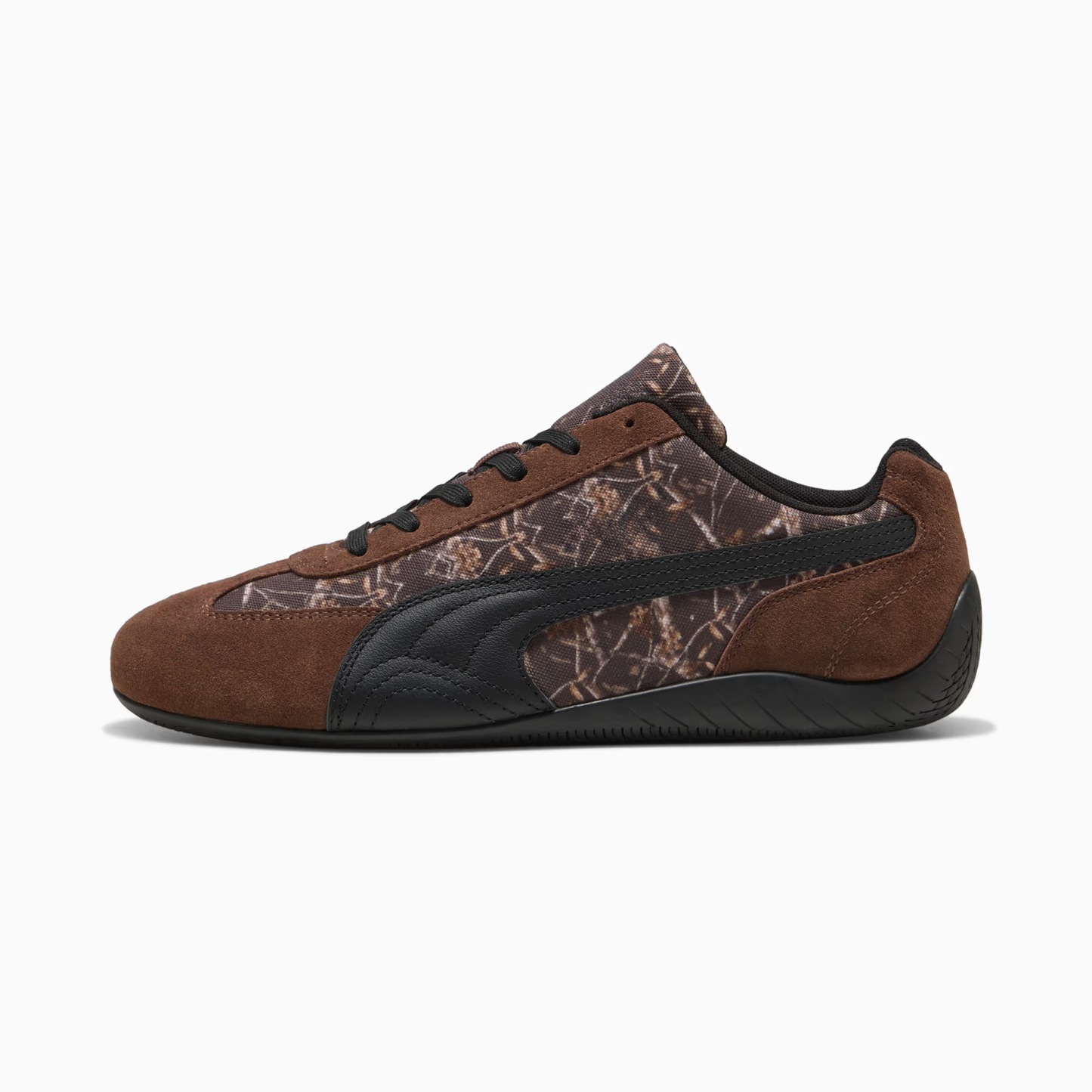Supercat Camo Sneakers Unisex Espresso Brown Black