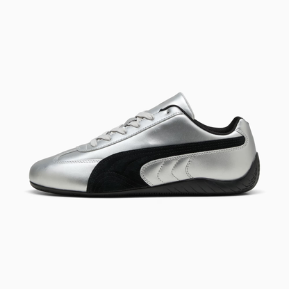 Supercat Metallic Sneakers Unisex Silver Black