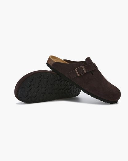Old Money Suede Clogs