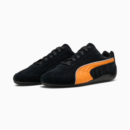 RACING Supercat Sneakers Unisex Black Bright Papaya