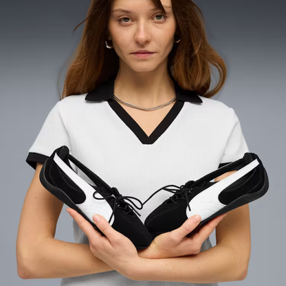 Supercat Nova Ballet Sneakers Women Black White