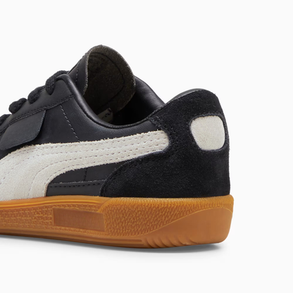 Palermo Leather Sneakers Kids Black Feather Gray Gum