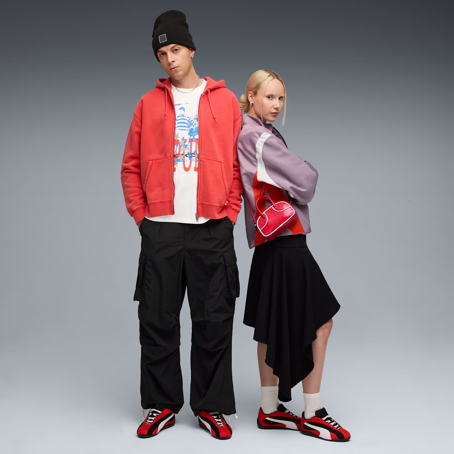 Supercat Plus Sneakers Unisex Red White