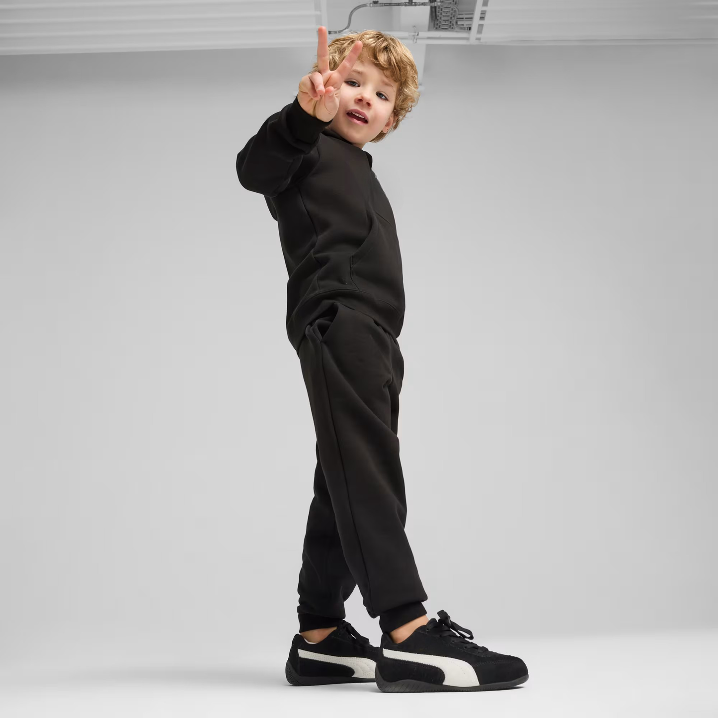 Supercat Sneakers Kids Black White