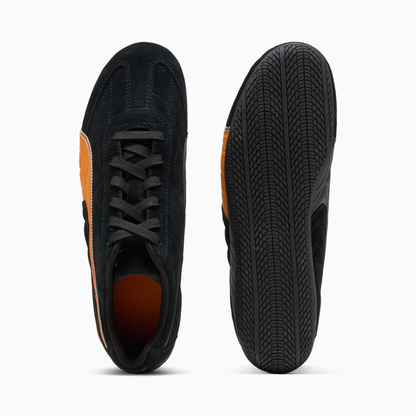 RACING Supercat Sneakers Unisex Black Bright Papaya