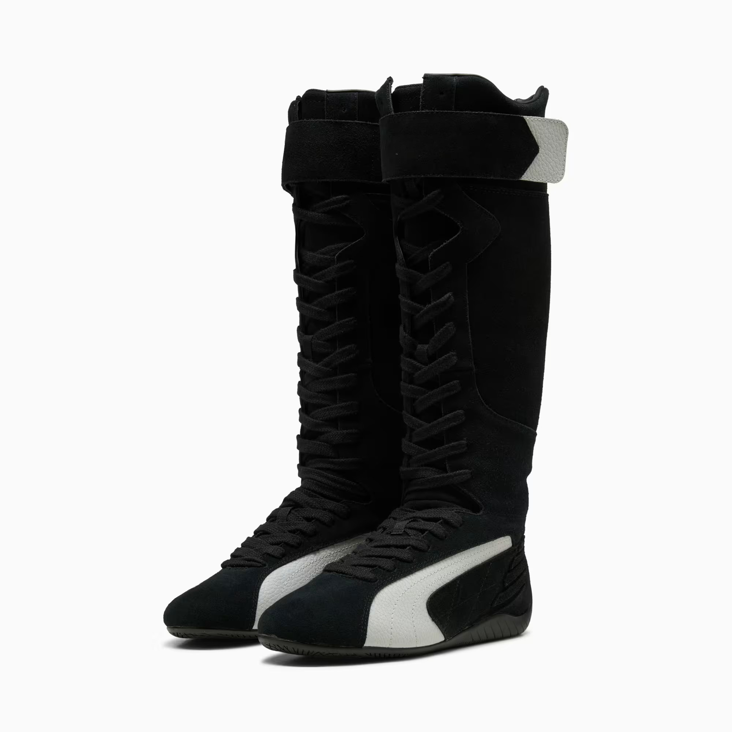 Supercat Boots Women Black Frosted Ivory