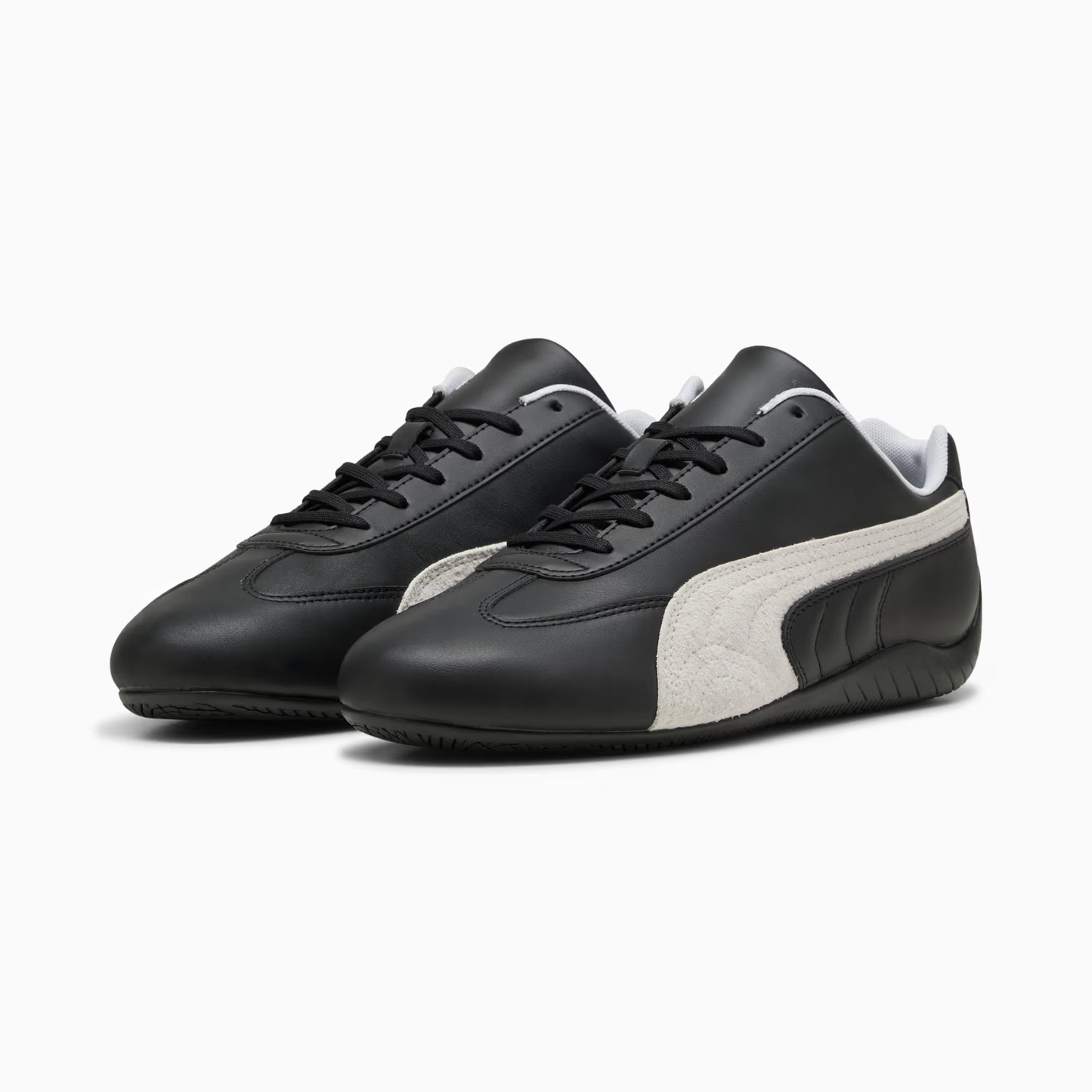 Supercat Leather Sneakers Unisex Black White