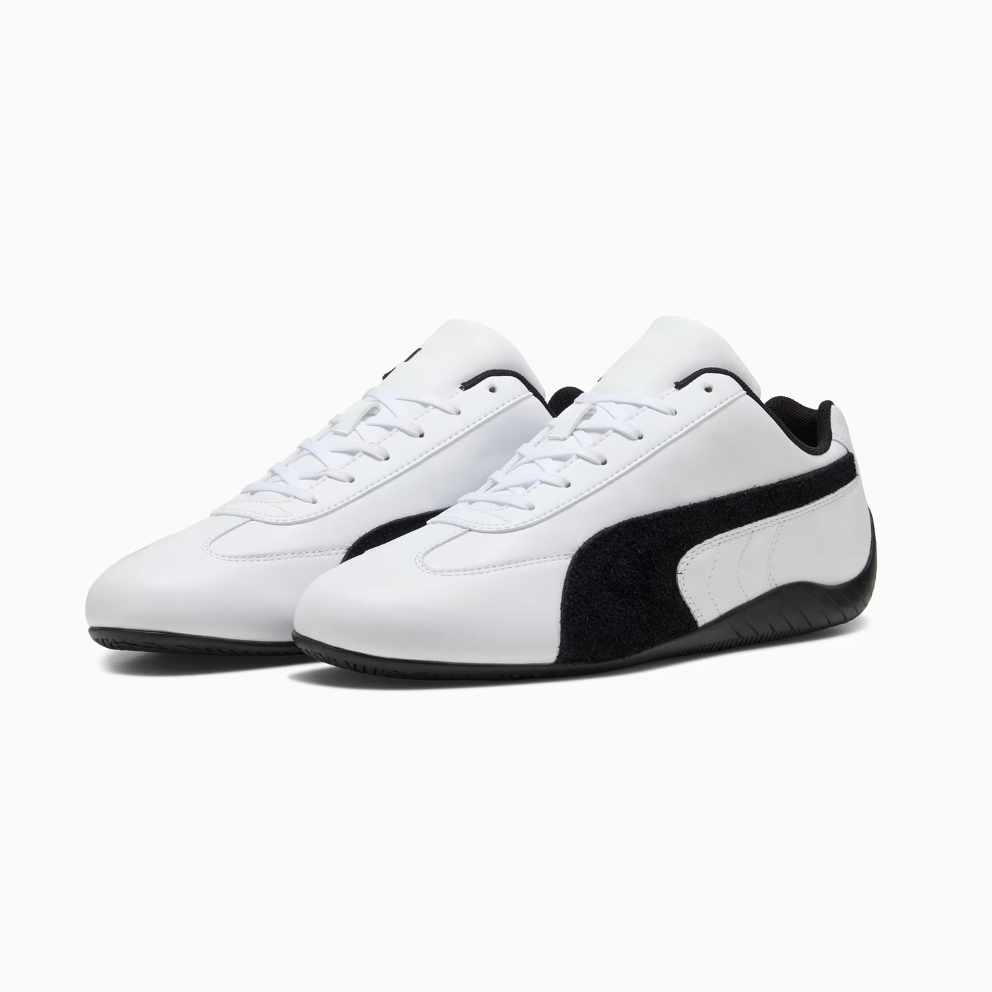 Supercat Leather Sneakers Unisex White Black