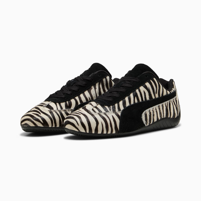 Supercat Zebra Sneakers Women Warm White Black