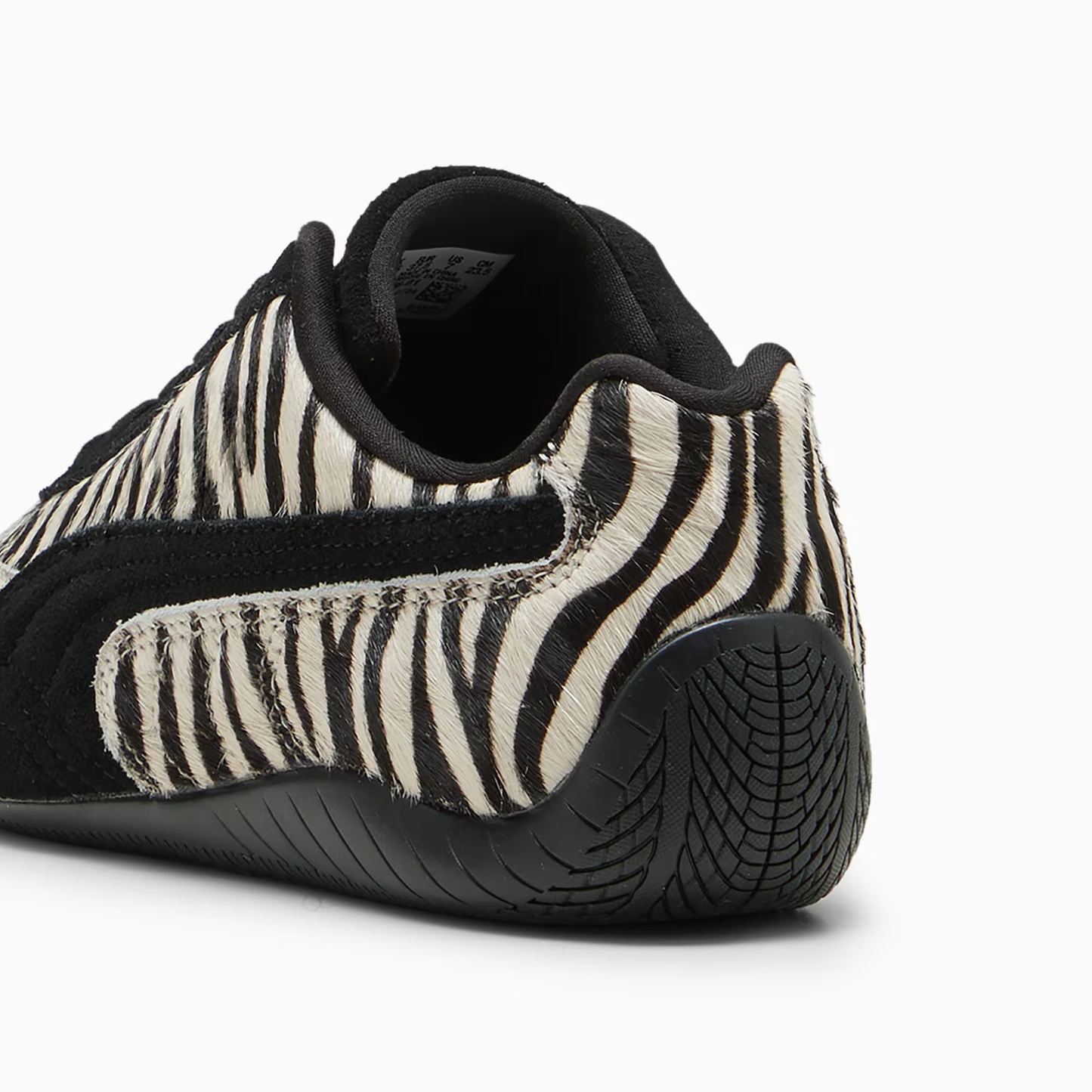 Supercat Zebra Sneakers Women Warm White Black