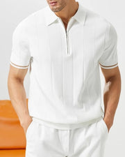 Signature Contrast Trim Polo