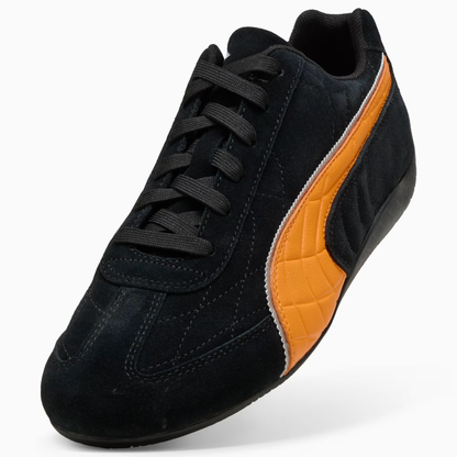 RACING Supercat Sneakers Unisex Black Bright Papaya