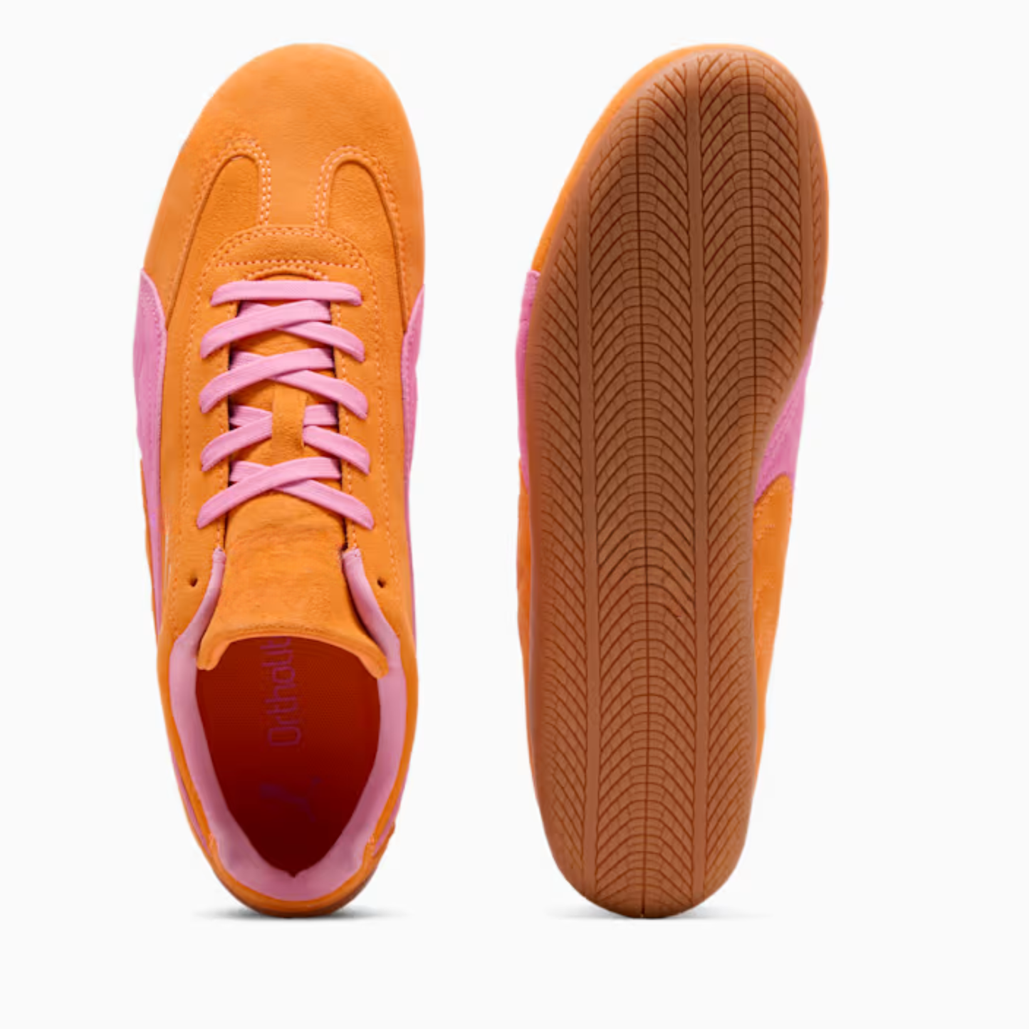 Supercatt OG Sneakers Unisex  Orange Glo Poised Pink