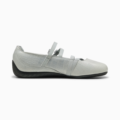 Supercat Ballet Croc Print Sneakers Women White Vapor Gray