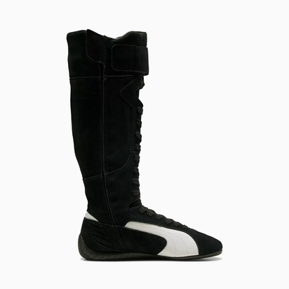 Supercat Boots Women Black Frosted Ivory