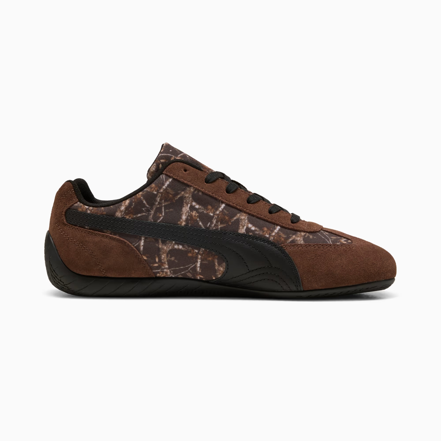 Supercat Camo Sneakers Unisex Espresso Brown Black