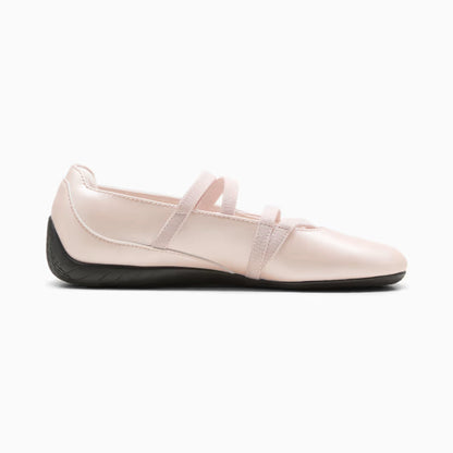 Supercat Ballet Metallic Shoes Women Jasmine Flower Black