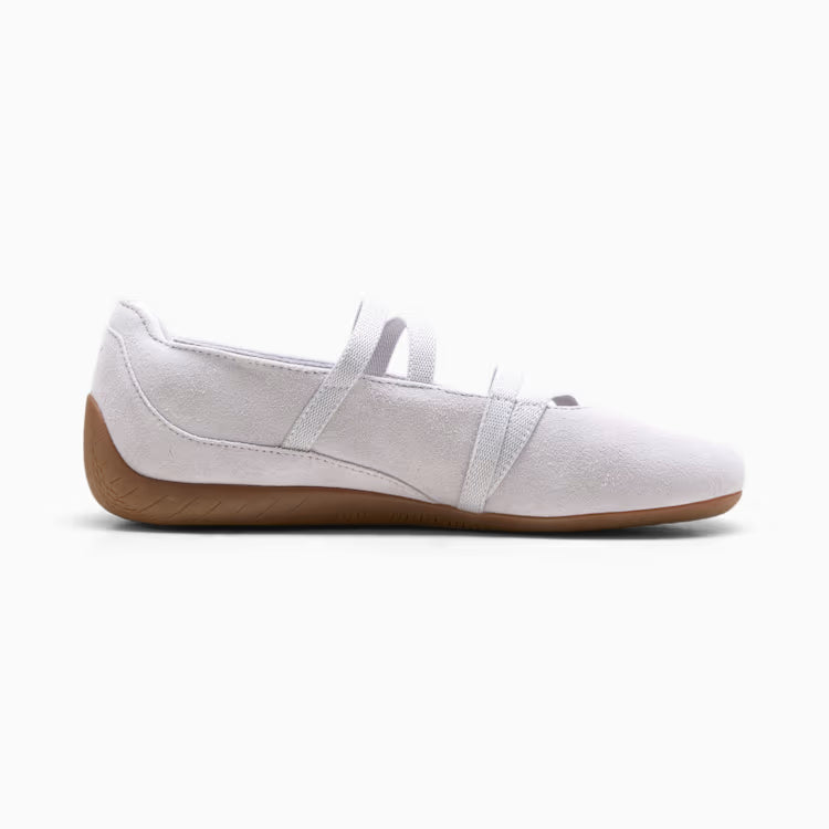 Supercat Suede Ballet Shoes Women Lavender Pop Gum