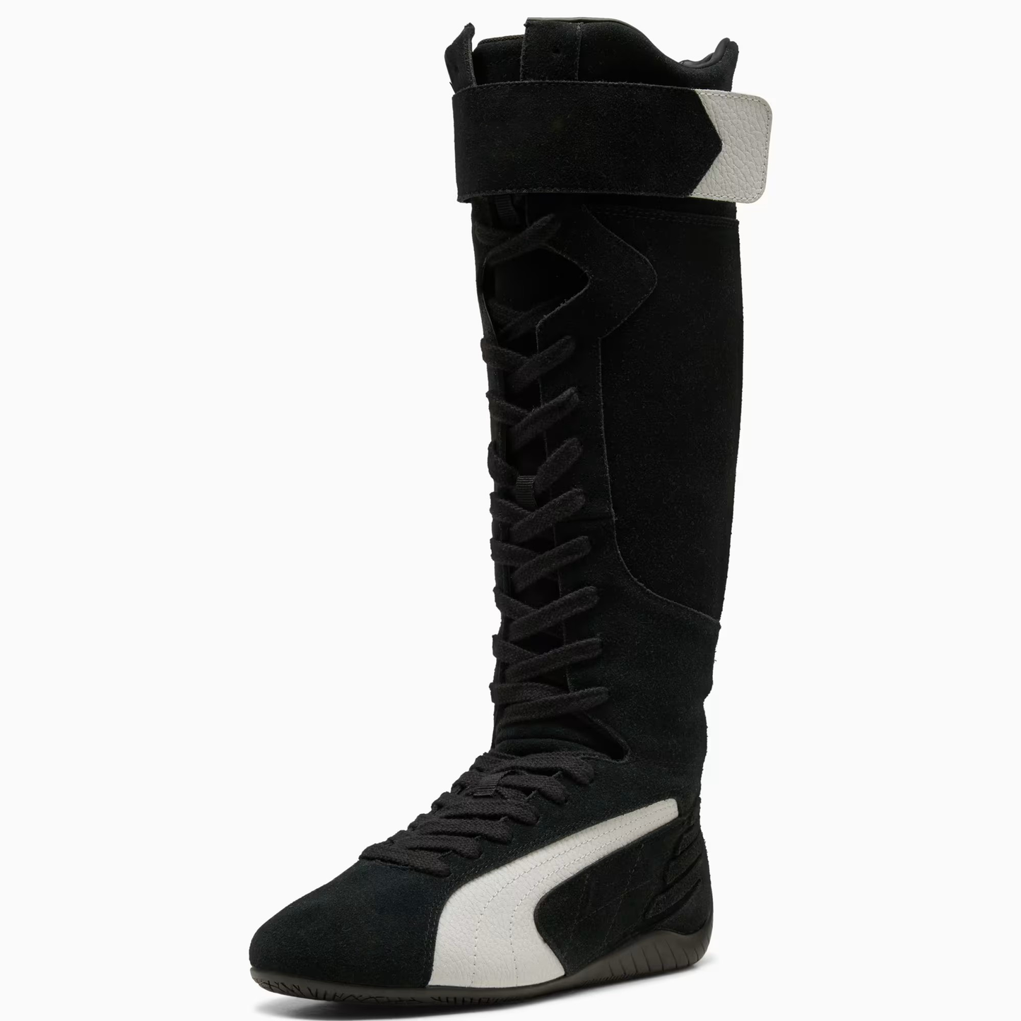 Supercat Boots Women Black Frosted Ivory
