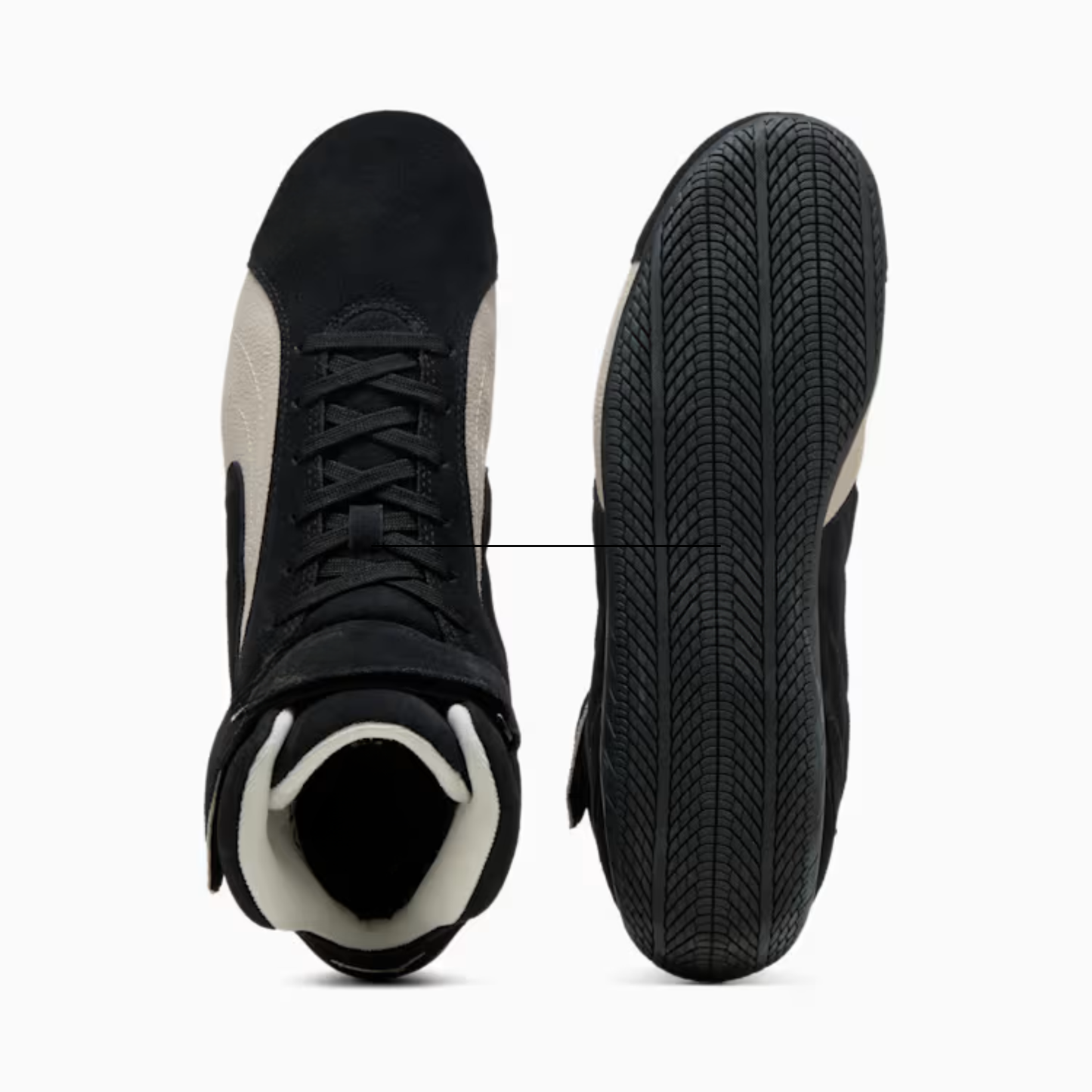 Supercat Mid Sneakers Unisex Black Warm White