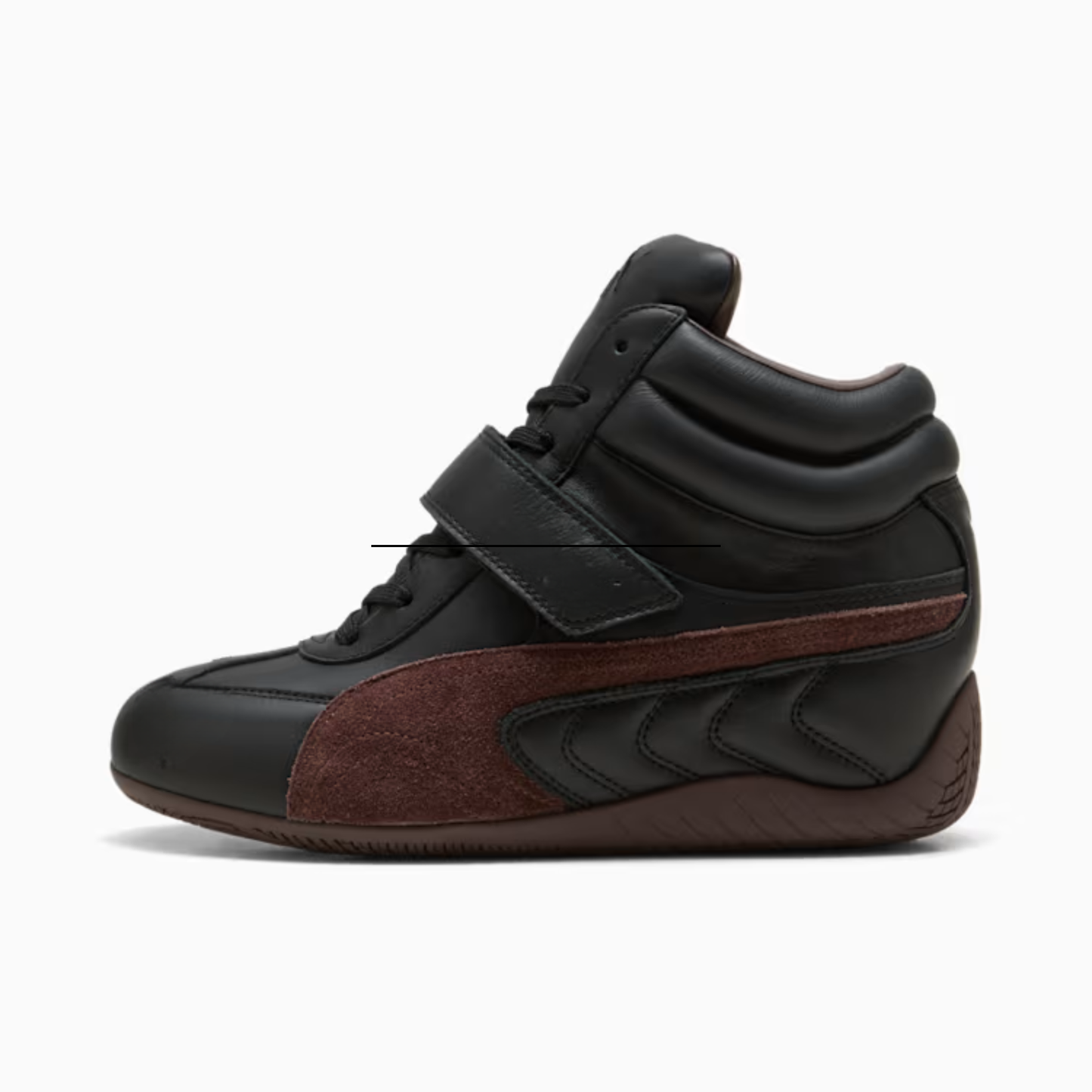 Supercat Wedge Sneakers Women  Black Chocolate Brown