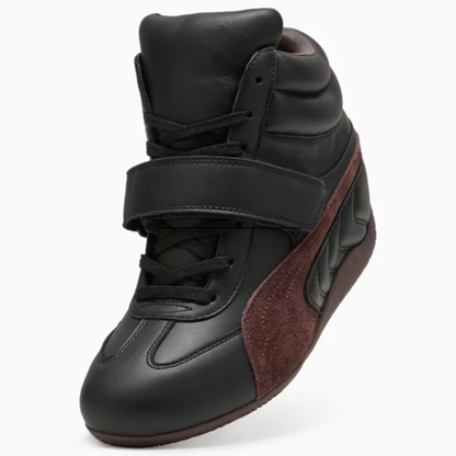 Supercat Wedge Sneakers Women  Black Chocolate Brown