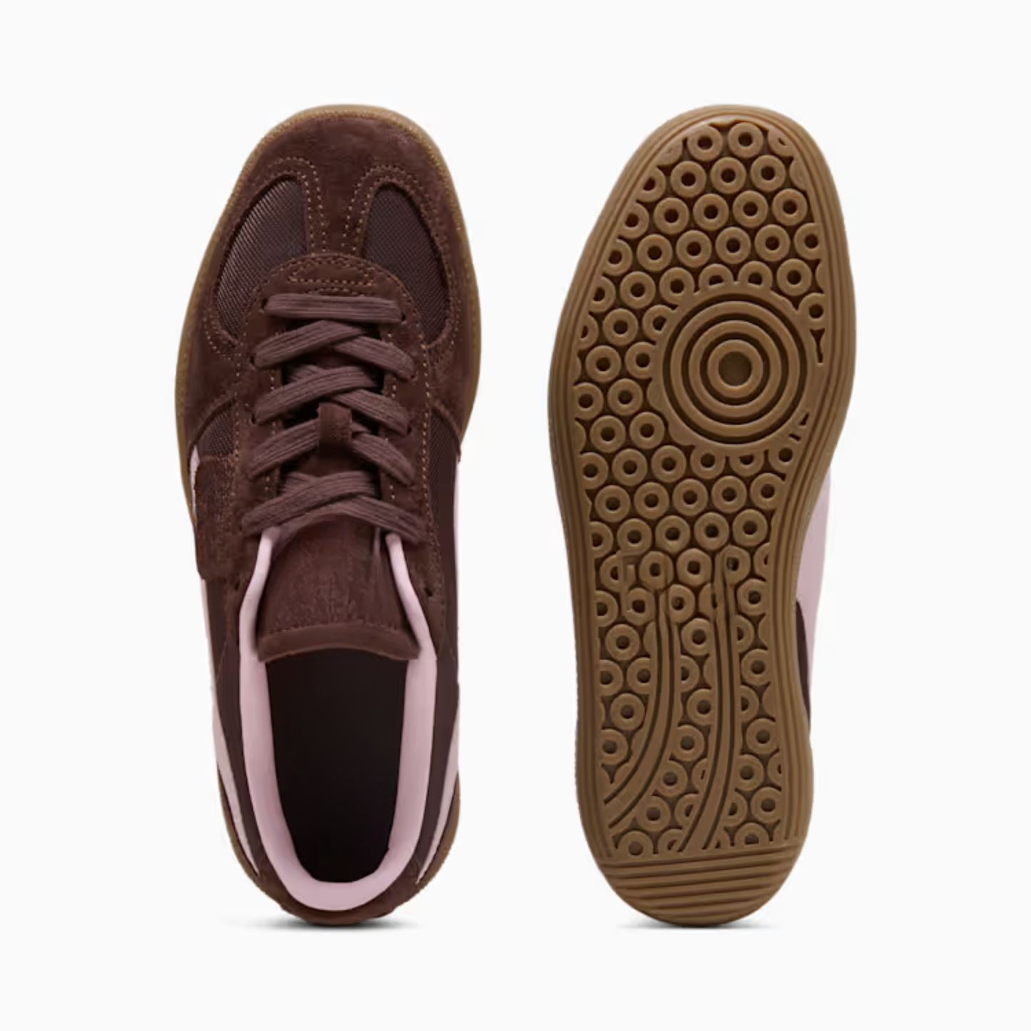 Palermo Vintage Update Sneakers Unisex Chocolate Brown Gum
