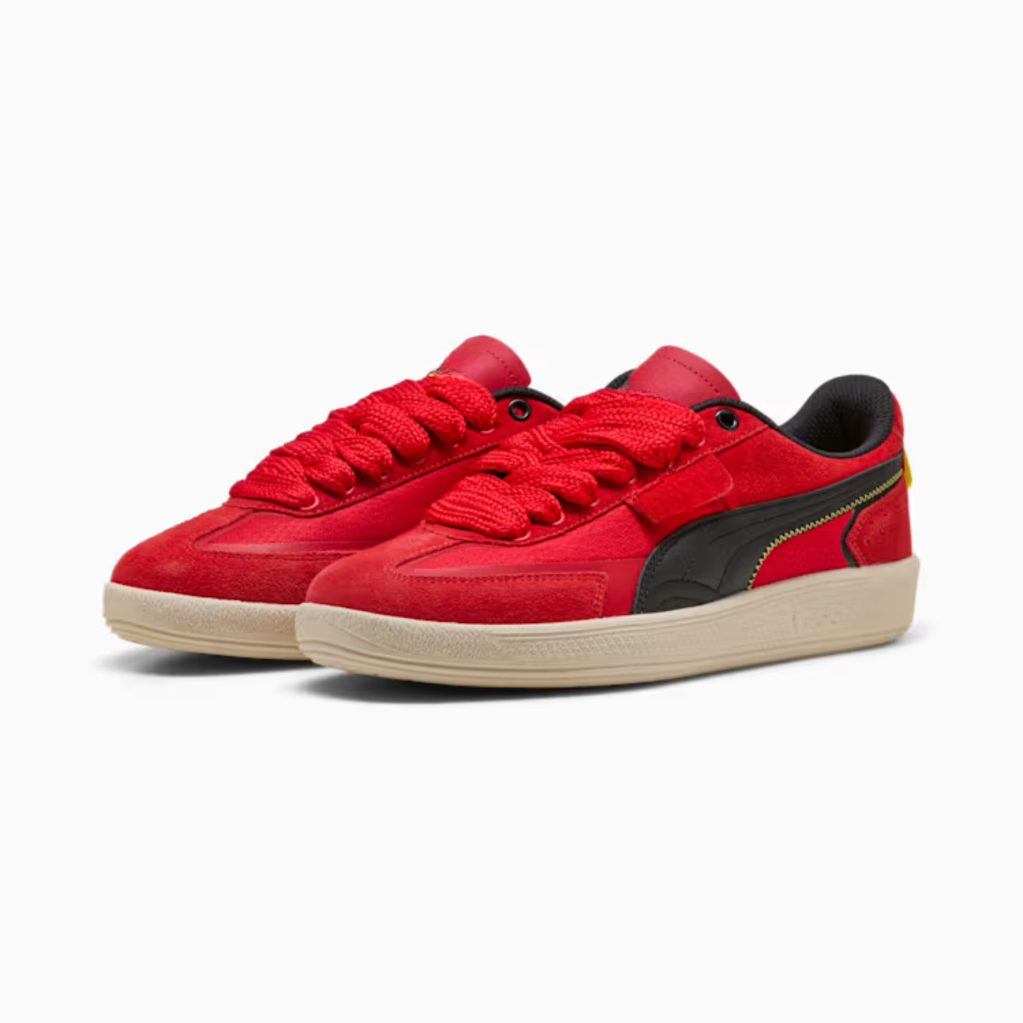 Scuderia Palermo Sneakers Unisex Rosso Corsa  Black