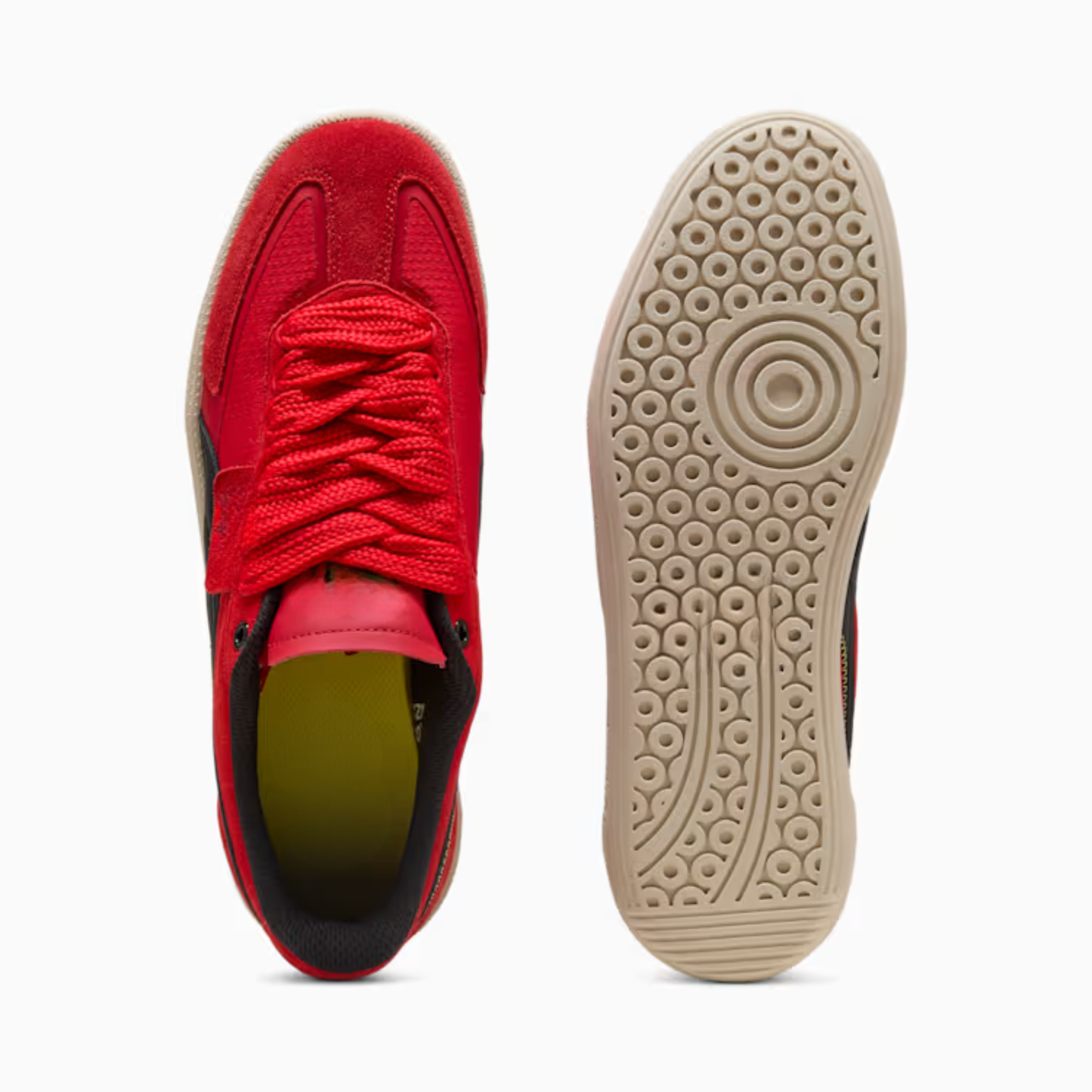 Scuderia Palermo Sneakers Unisex Rosso Corsa  Black