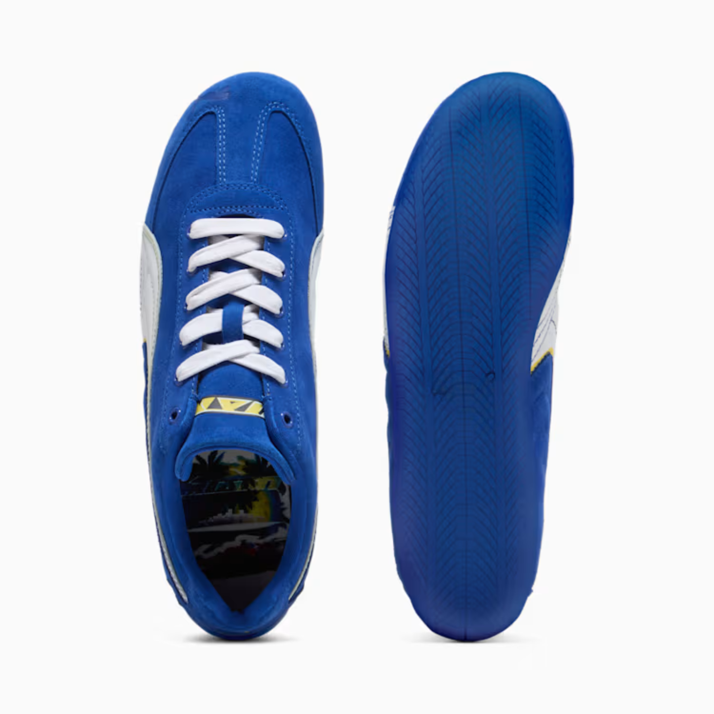 Supercat Miami Sneakers Unisex Vivid Blue Lemon Meringue