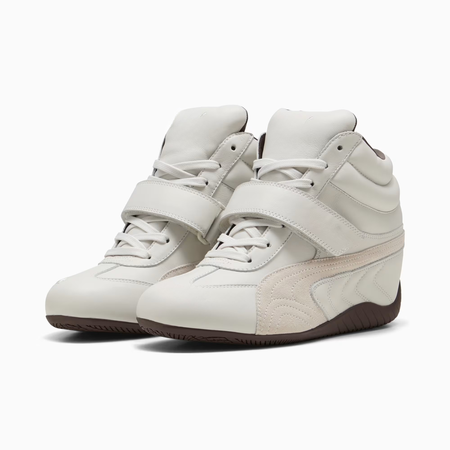 Supercat Wedge Sneakers Women Vapor Gray White