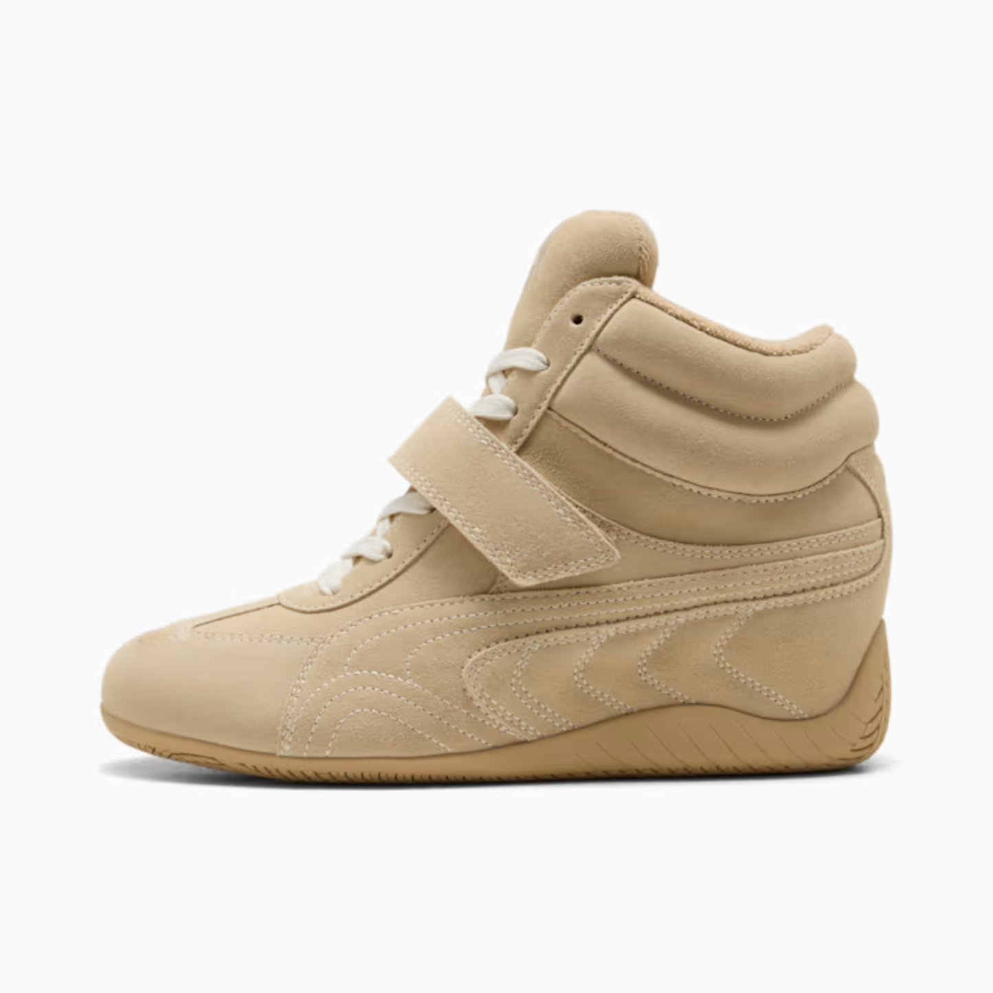 Supercat Wedge Tonal Sneakers Women Sand Dune Alpine Snow