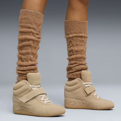 Supercat Wedge Tonal Sneakers Women Sand Dune Alpine Snow