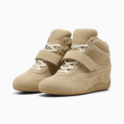 Supercat Wedge Tonal Sneakers Women Sand Dune Alpine Snow