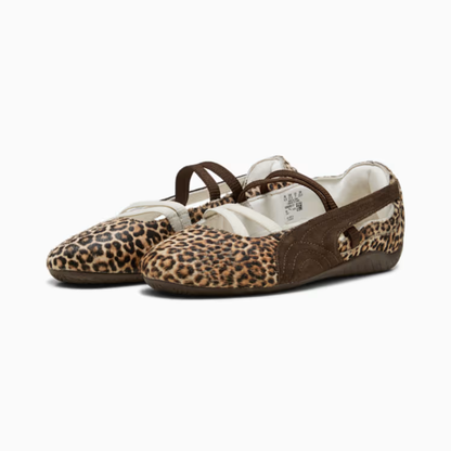Supercat Wild Ballet Sneakers Women Chocolate Warm White
