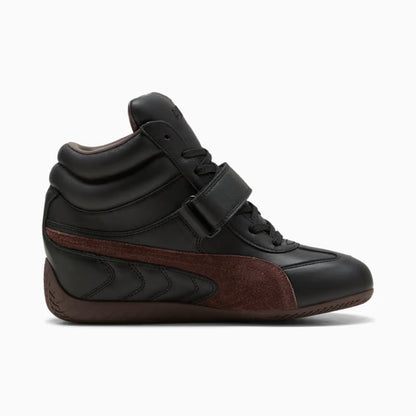 Supercat Wedge Sneakers Women  Black Chocolate Brown